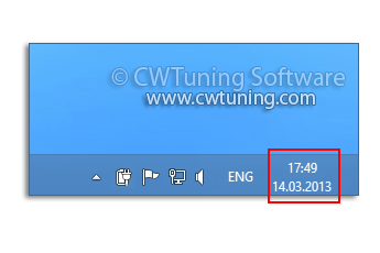 Remove clock from the system notification area - WinTuning Utilities: Optimize, boost, maintain and recovery Windows 7, 10, 8 - All-in-One Utility