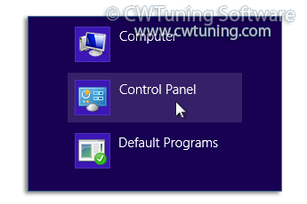 Remove «Control Panel» item - WinTuning Utilities: Optimize, boost, maintain and recovery Windows 7, 10, 8 - All-in-One Utility
