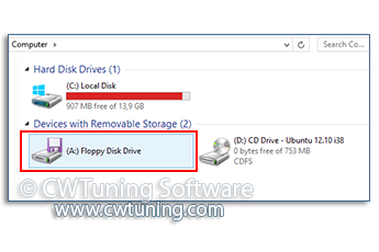 Floppy Drives: Deny read access - This tweak fits for Windows 8
