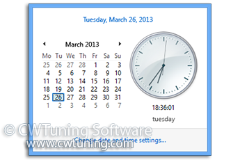 Synchronize Internet time every - This tweak fits for Windows 8