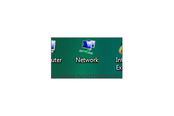 Hide «Network» icon on desktop - This tweak fits for Windows Vista