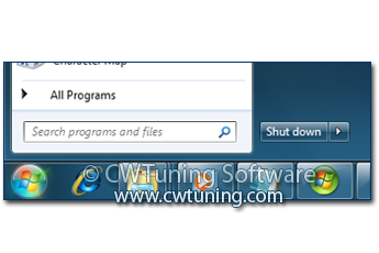 WinTuning 7: Optimize, boost, maintain and recovery Windows 7 - All-in-One Utility - Remove «All Programs» list