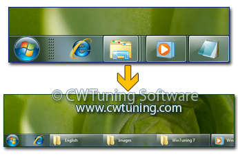 WinTuning 7: Optimize, boost, maintain and recovery Windows 7 - All-in-One Utility - Prevent grouping of taskbar items