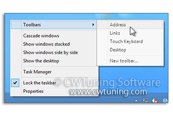 WinTuning: Tweak and Optimize Windows 7, 10, 8 - Prevent users from adding or removing toolbars