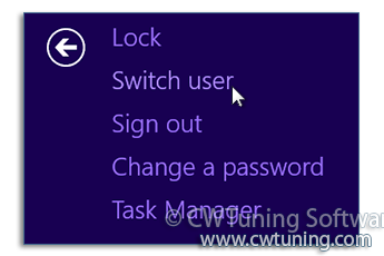 Remove «Switch User» item - WinTuning Utilities: Optimize, boost, maintain and recovery Windows 7, 10, 8 - All-in-One Utility