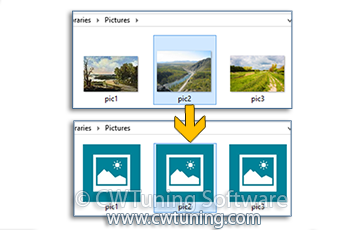 Disable the display of thumbnails - WinTuning Utilities: Optimize, boost, maintain and recovery Windows 7, 10, 8 - All-in-One Utility
