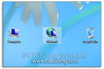 Hide «Network» icon on desktop - WinTuning Utilities: Optimize, boost, maintain and recovery Windows 7, 10, 8 - All-in-One Utility