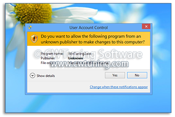 WinTuning: Tweak and Optimize Windows 7, 10, 8 - Do not blackout the screen on UAC prompts