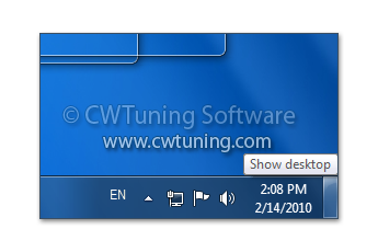 Change desktop preview mouse hover delay (Aero Peek) - This tweak fits for Windows 7