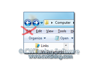 Hide «File» menu in Toolbar - This tweak fits for Windows 7