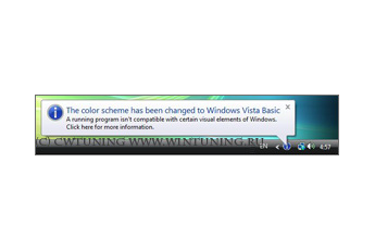 Turn off balloon notifications - This tweak fits for Windows Vista