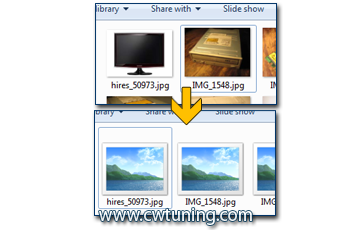 WinTuning 7: Optimize, boost, maintain and recovery Windows 7 - All-in-One Utility - Disable the display of thumbnails