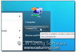 WinTuning 7: Optimize, boost, maintain and recovery Windows 7 - All-in-One Utility - Remove «Connect To» item