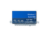 WinTuning 7: Optimize, boost, maintain and recovery Windows 7 - All-in-One Utility - Display the Windows version in the right bottom corner