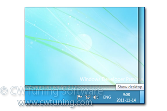 WinTuning 8: Optimize, boost, maintain and recovery Windows 8 - All-in-One Utility - Change desktop preview mouse hover delay (Aero Peek)