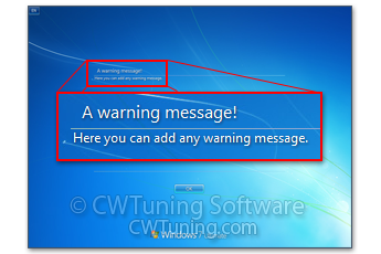WinTuning 8: Optimize, boost, maintain and recovery Windows 8 - All-in-One Utility - Enable Legal Notice Dialog Box before Logon
