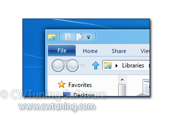 WinTuning 8: Optimize, boost, maintain and recovery Windows 8 - All-in-One Utility - Hide «File» menu in Toolbar