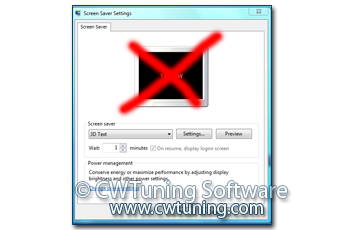 WinTuning 8: Optimize, boost, maintain and recovery Windows 8 - All-in-One Utility - Disable Screen Saver