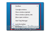 WinTuning 8: Optimize, boost, maintain and recovery Windows 8 - All-in-One Utility - Remove access to the context menus for the taskbar