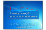 WinTuning 8: Optimize, boost, maintain and recovery Windows 8 - All-in-One Utility - Enable Legal Notice Dialog Box before Logon