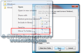 WinTuning 8: Optimize, boost, maintain and recovery Windows 8 - All-in-One Utility - Add «Move To folder...» item